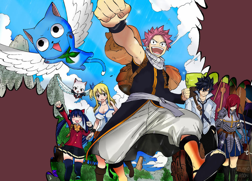 Fairy Tail Ending Colors Manga Go New Adventure By Amanomoon On Deviantart