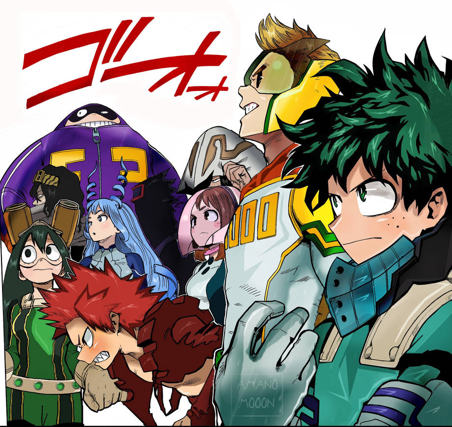 My hero Academia Boku no hero Colors Manga Anime by Amanomoon on