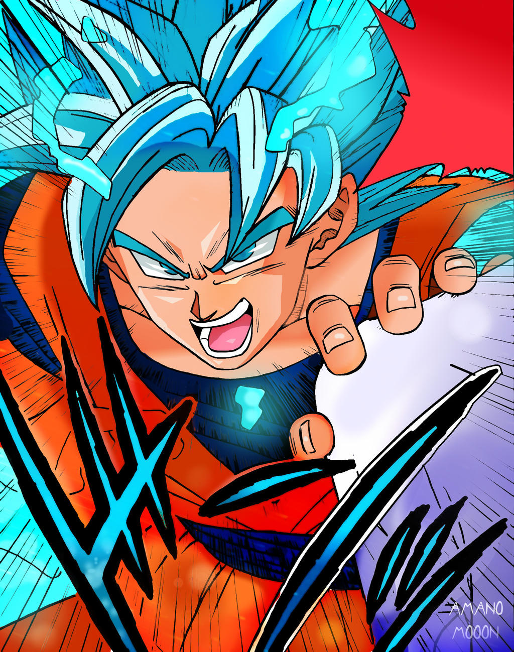 Dragon Ball Super Goku Saiyan vs Toppo Chapter 29 by Amanomoon on DeviantArt
