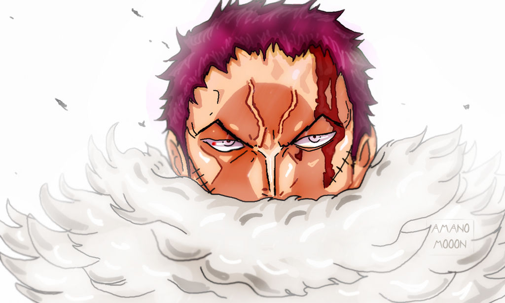 One Piece Chapter 4 Luffy Vs Katakuri Face Color By Amanomoon On Deviantart