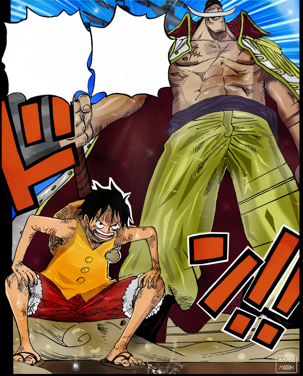 One Piece 1044 : Luffy Gear 5 by END7777 on DeviantArt