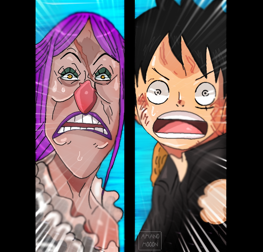 One Piece Chapter 5 Brulee Luffy Nuts Island By Amanomoon On Deviantart