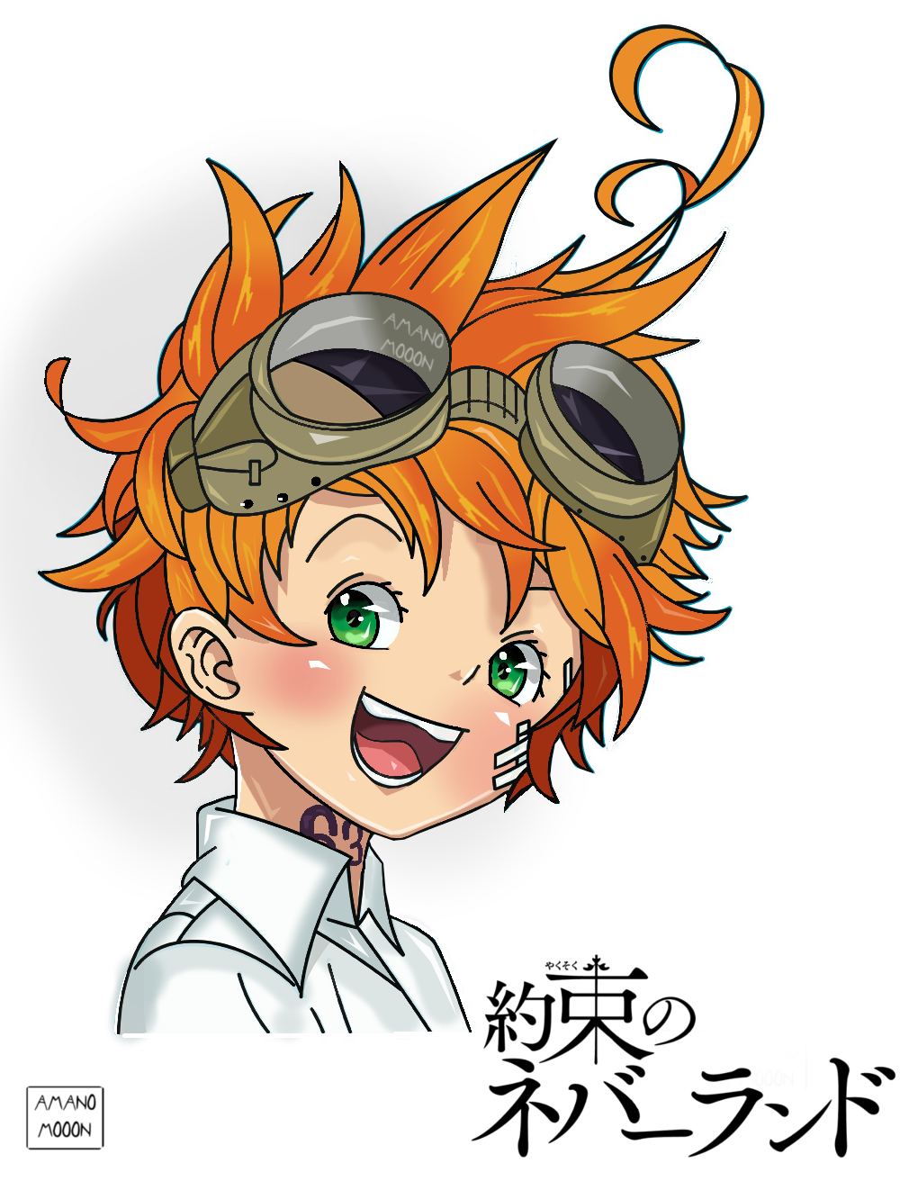 The Promised Neverland Anime Manga Color Mama Emma by Amanomoon on