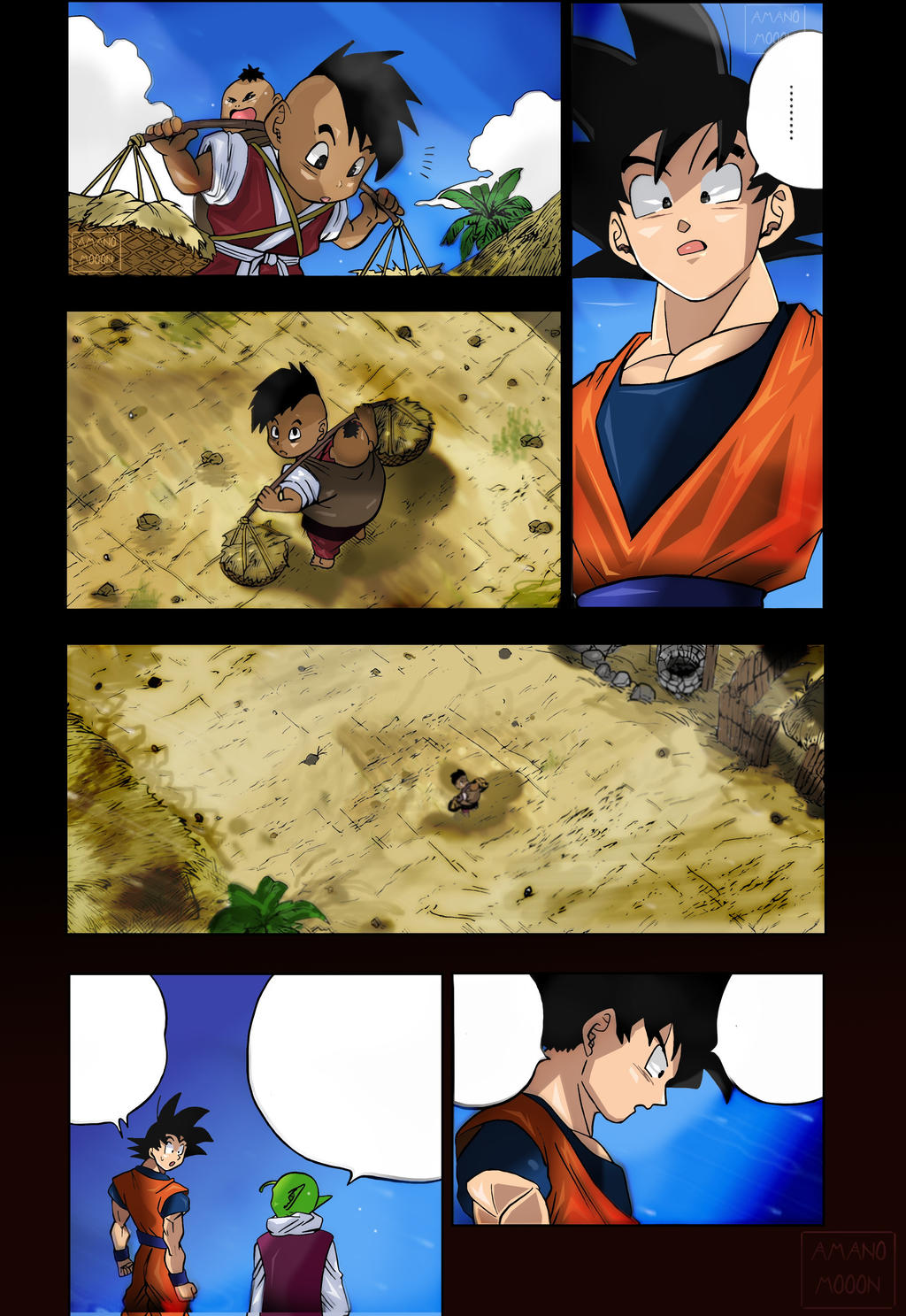 Goku fala do Oob em Dragon Ball Super 