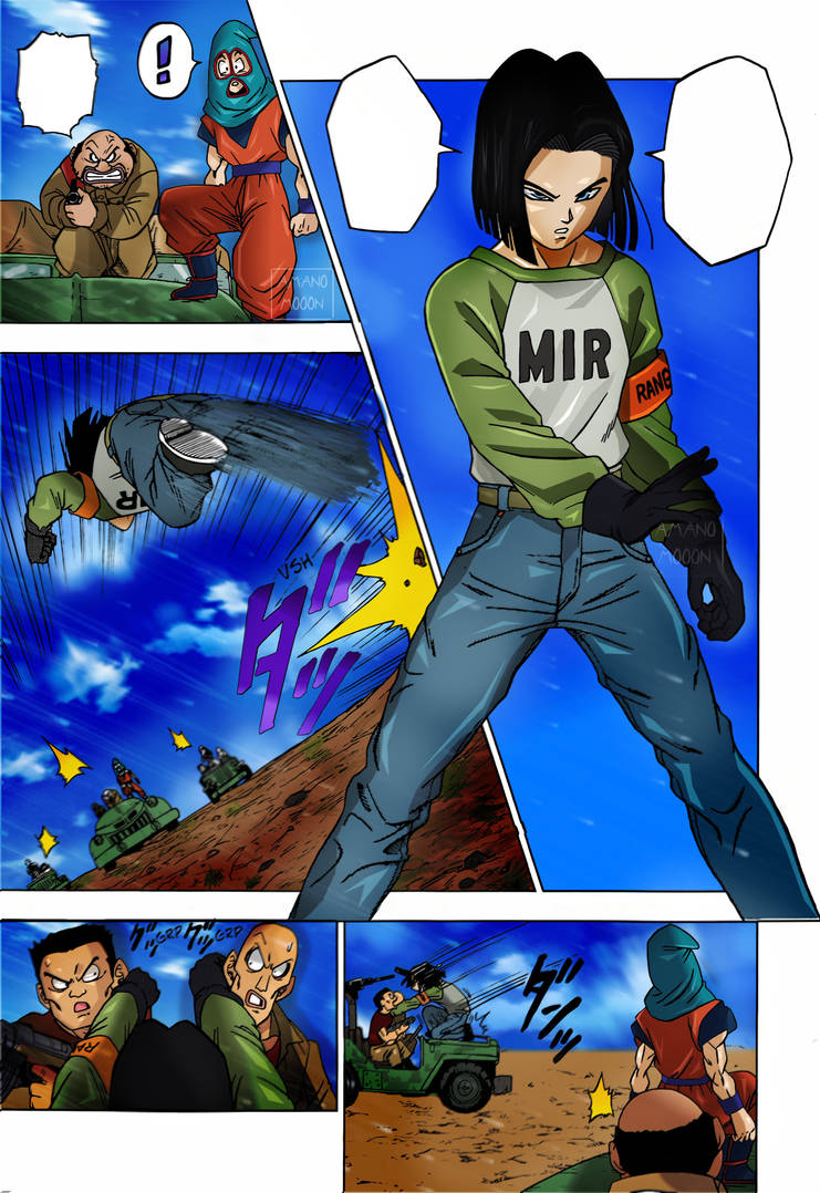 Dragon Ball Super Goku and C18 Chapter 31 Colors by Amanomoon on DeviantArt