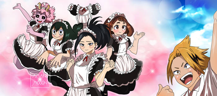 My hero Academia Boku no hero  169 Maid Girl Cute