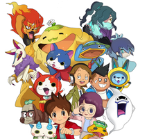 Yo-kai Watch 3 New Season Nath and Ariane Inaho HD