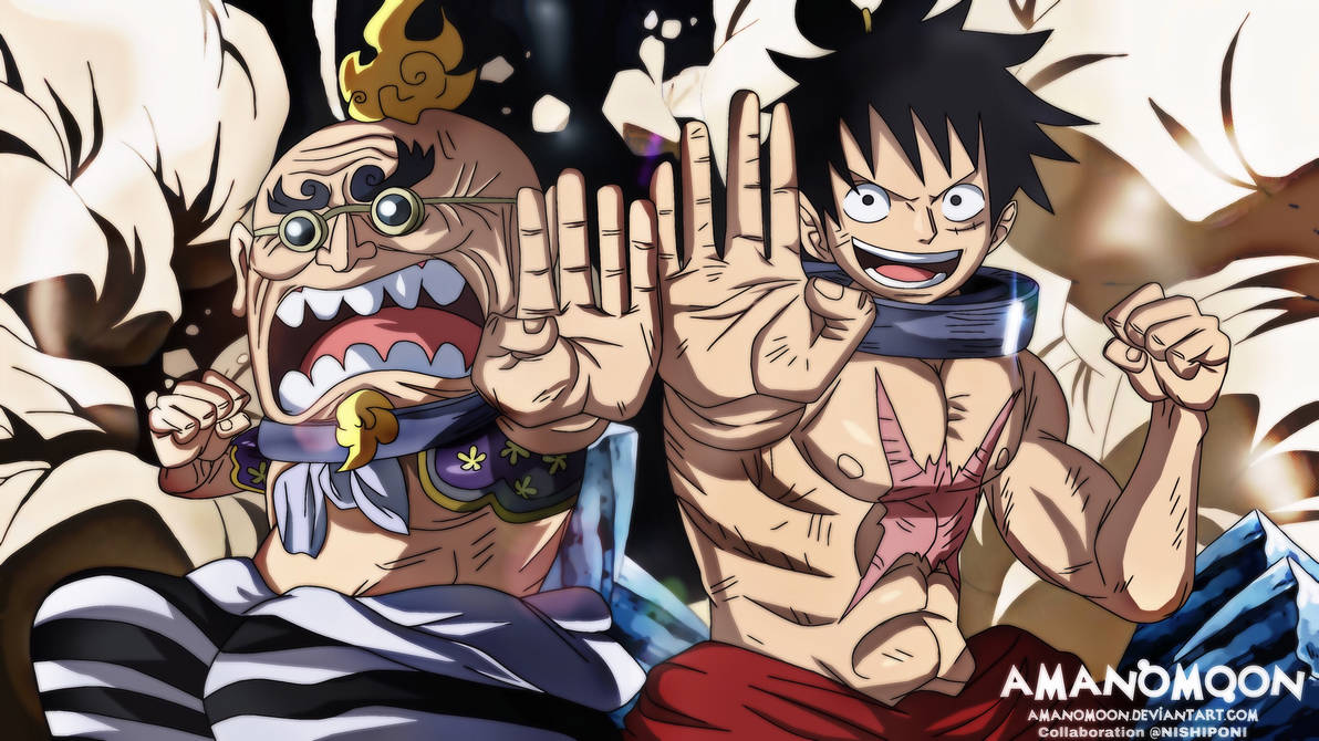 Anime One Piece Monkey D. Luffy Haki (One Piece) Gear Fourth Wallpaper