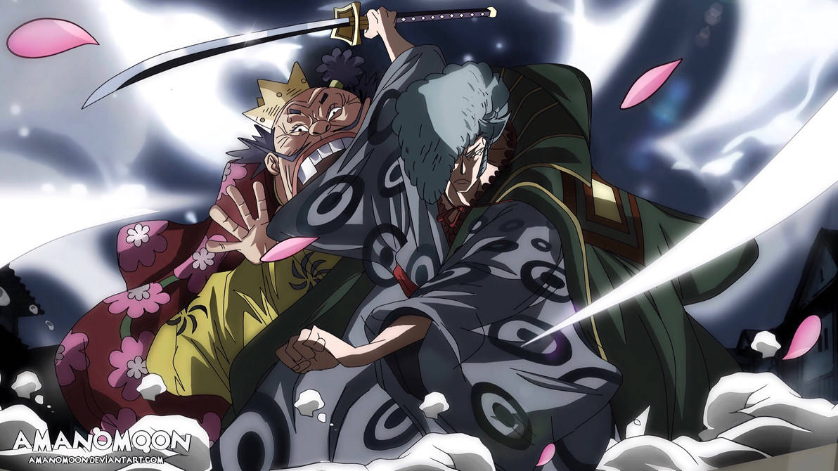 One Piece Chapter 944 Zoro V Kyoshiro Saves Orochi By Amanomoon On Deviantart