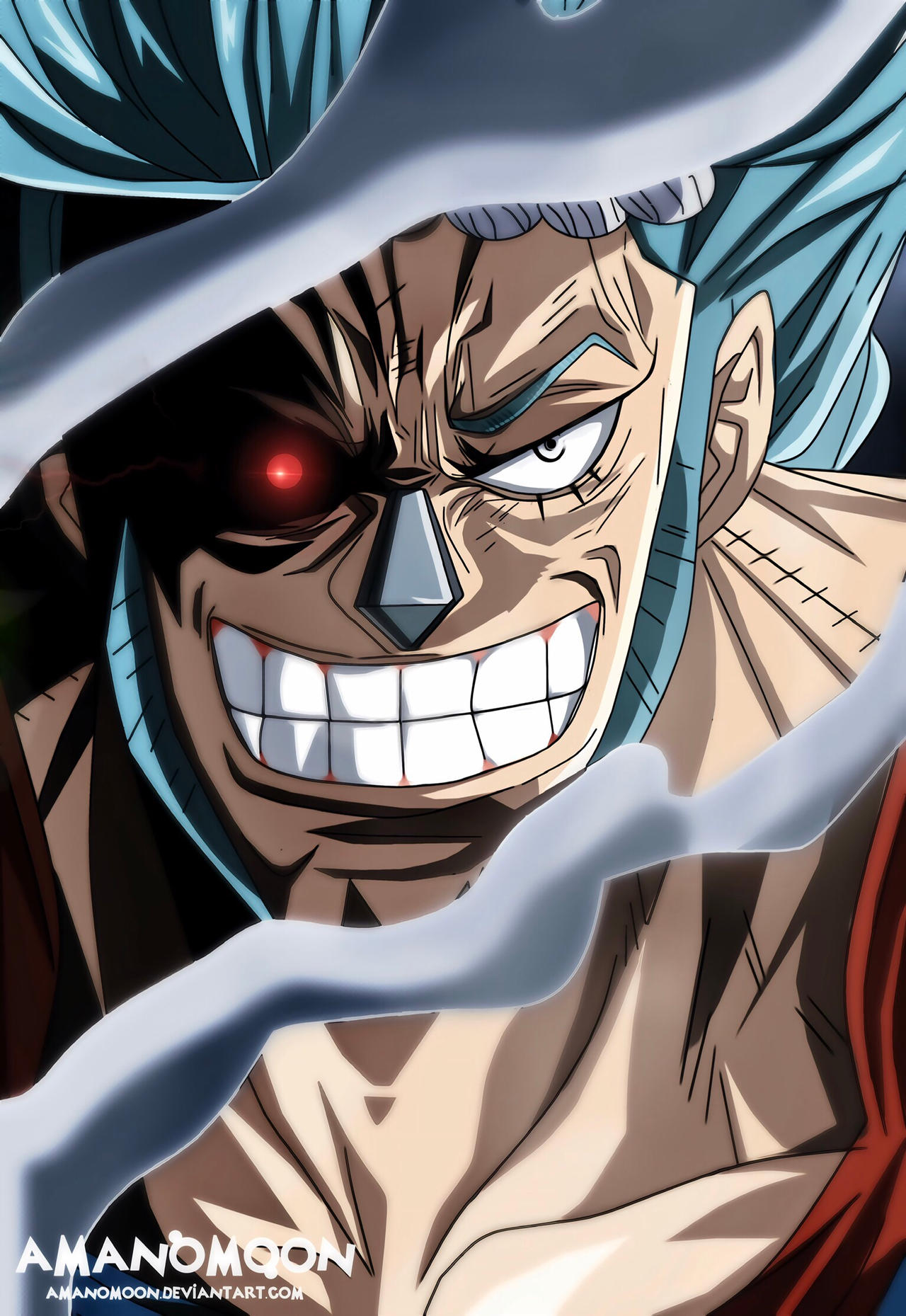 One Piece Chapter 944 Franky Cyborg Eyes Wano By Amanomoon On Deviantart One Piece Chapter 944 Franky Cyborg Eyes Wano By Amanomoon On Deviantart