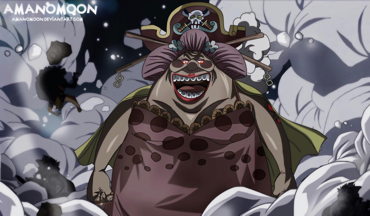 One Piece Chapter 945 Big Mom O Linlin Vs Queen By Amanomoon On Deviantart