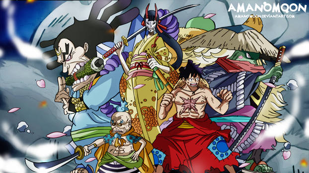 Luffy, one piece, wano arc, HD wallpaper