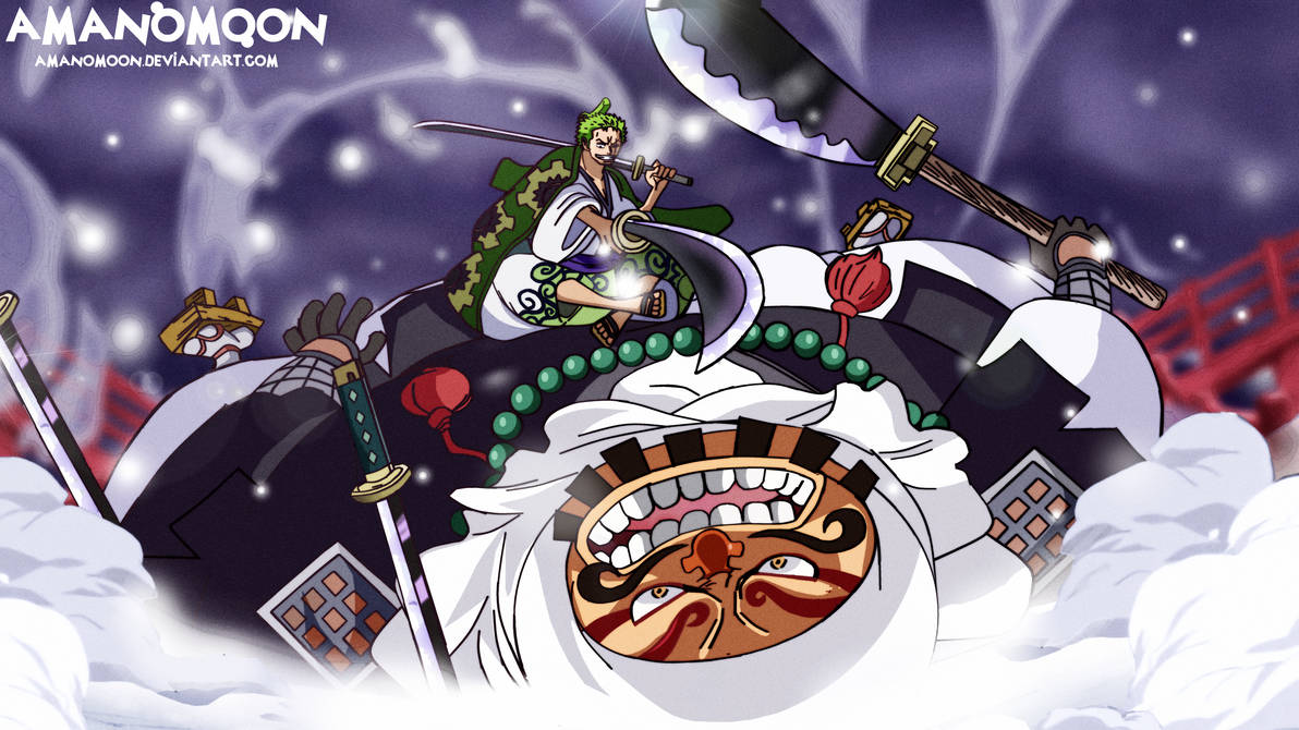 One Piece Chapter 952 Zoro Kawamatsu Gyukimaru End By Amanomoon On Deviantart One Piece Chapter 952 Zoro Kawamatsu Gyukimaru End By Amanomoon On Deviantart