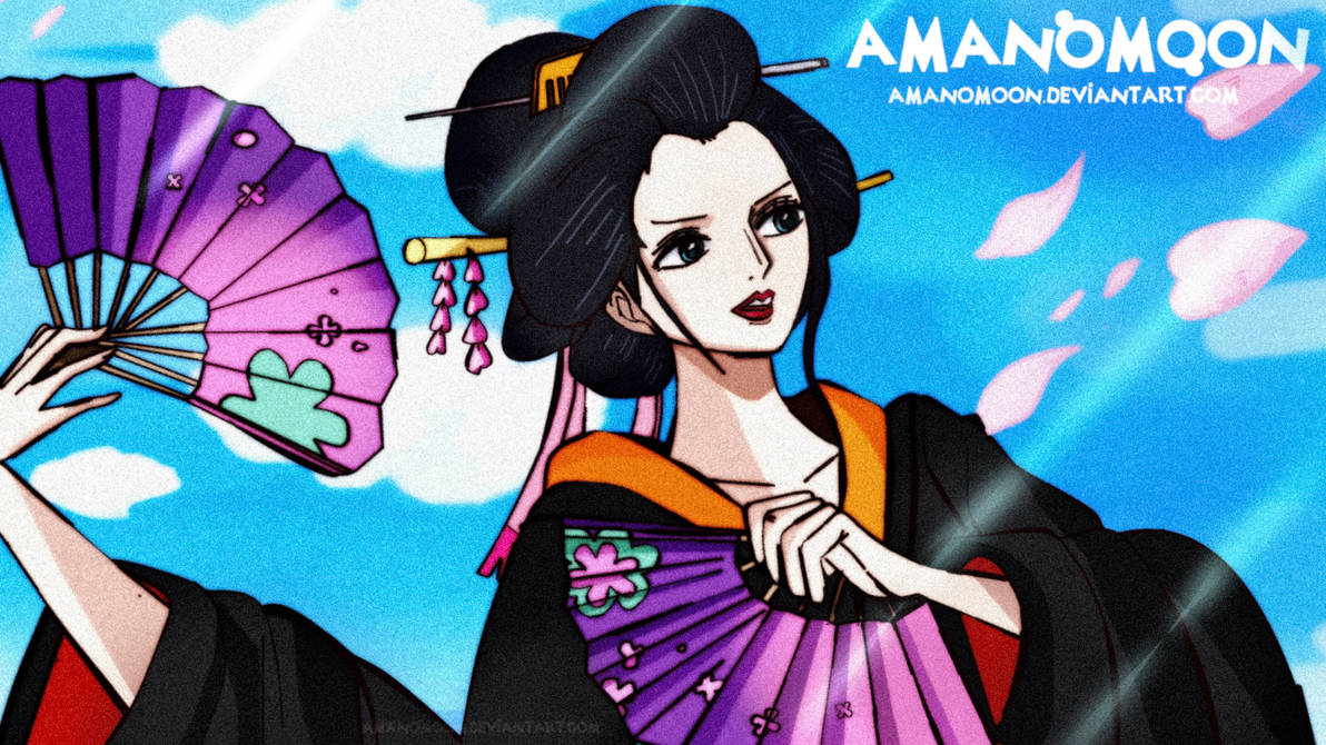 One Piece Fanart Nico Robin Geisha O-Robi Wano by Amanomoon on DeviantArt