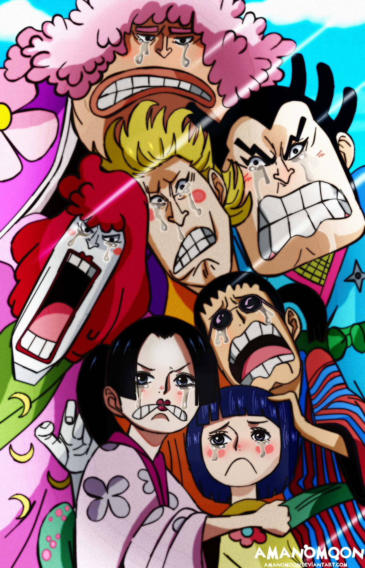 One Piece Chapter 962 Oden Nine Red Scabbards Wano By Amanomoon On Deviantart