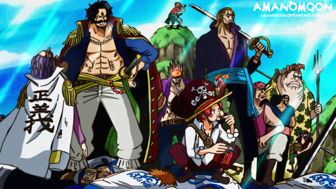 One Piece Chapter 965 Gold Roger Pirate Crew Anime by Amanomoon on  DeviantArt