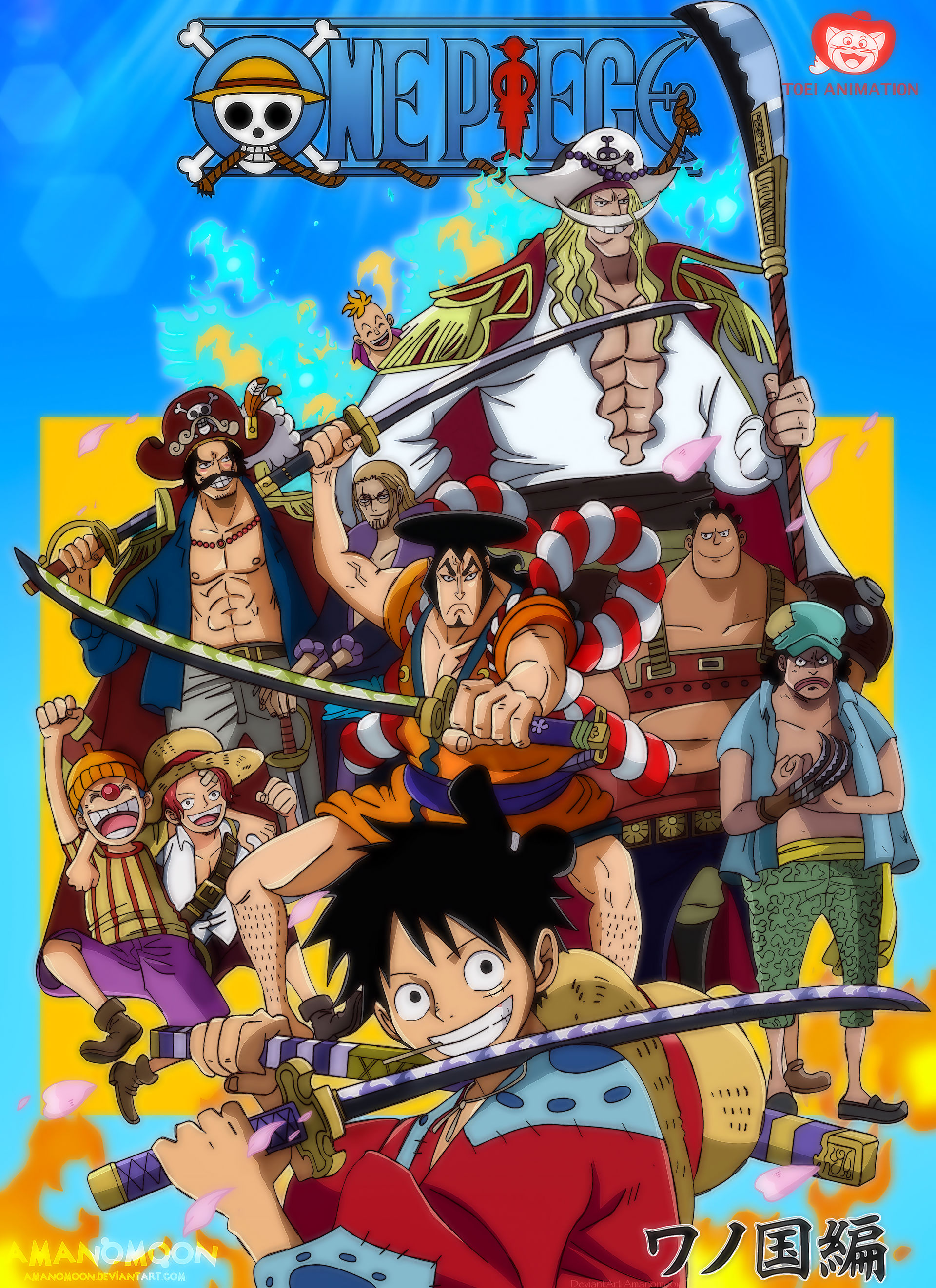 One Piece Volume 96 Oden Wano Colors Anime Style By Amanomoon On Deviantart One Piece Volume 96 Oden Wano Colors Anime Style By Amanomoon On Deviantart