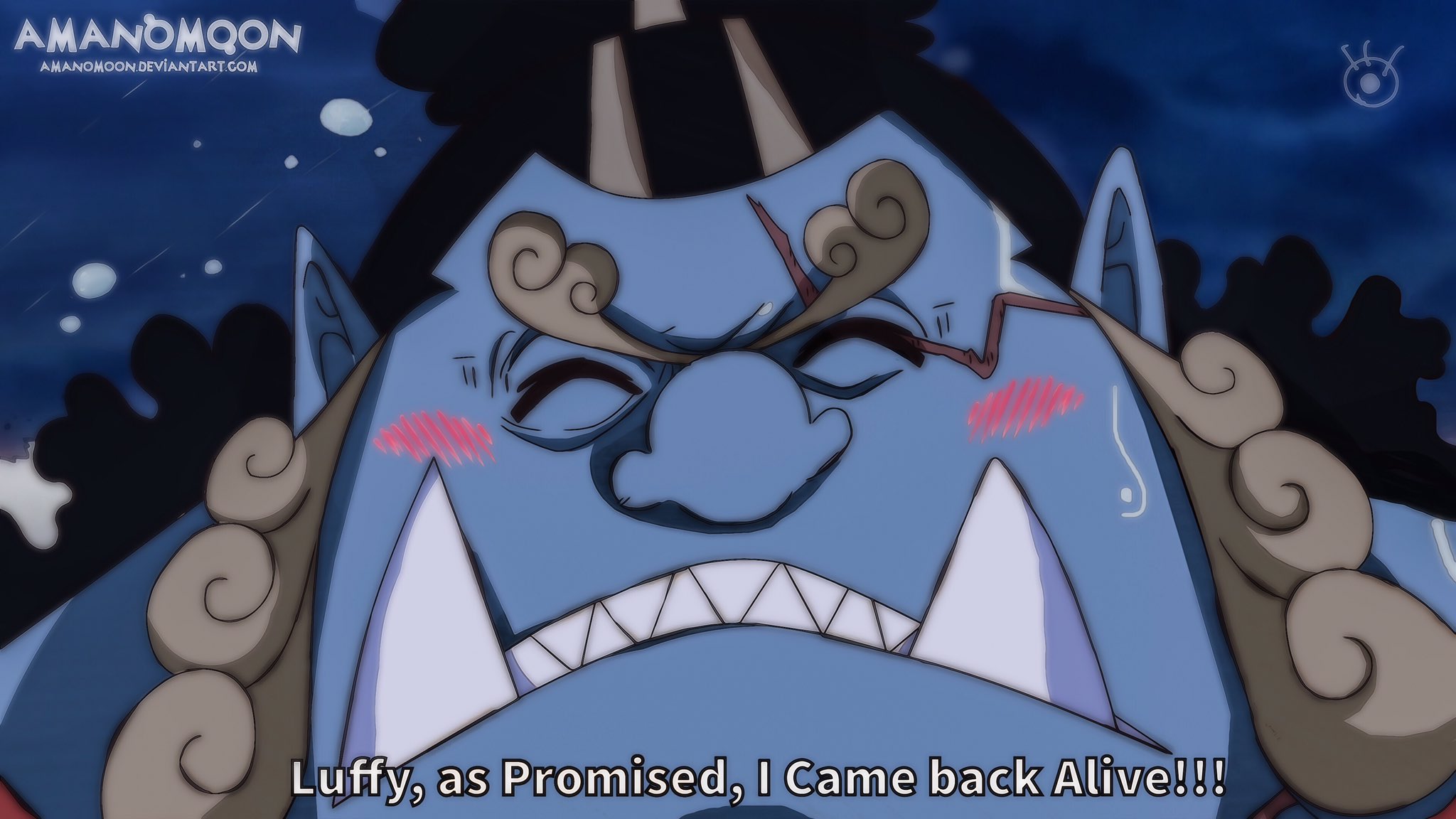 One Piece Chapter 976 Jinbei Is Back Onigashima By Amanomoon On Deviantart