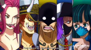 One Piece Chapter 978 Flying Six Headliners Colo