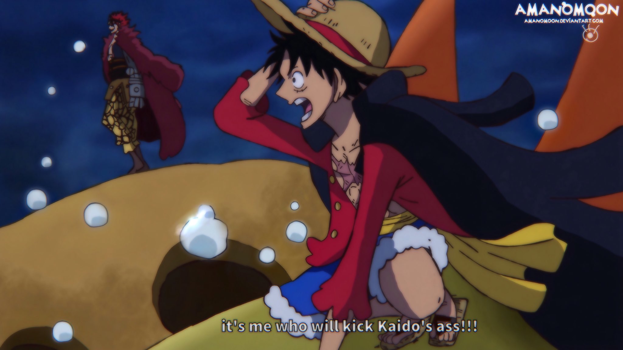 One Piece Chapter 978 Luffy Kidd Onigashima By Amanomoon On Deviantart
