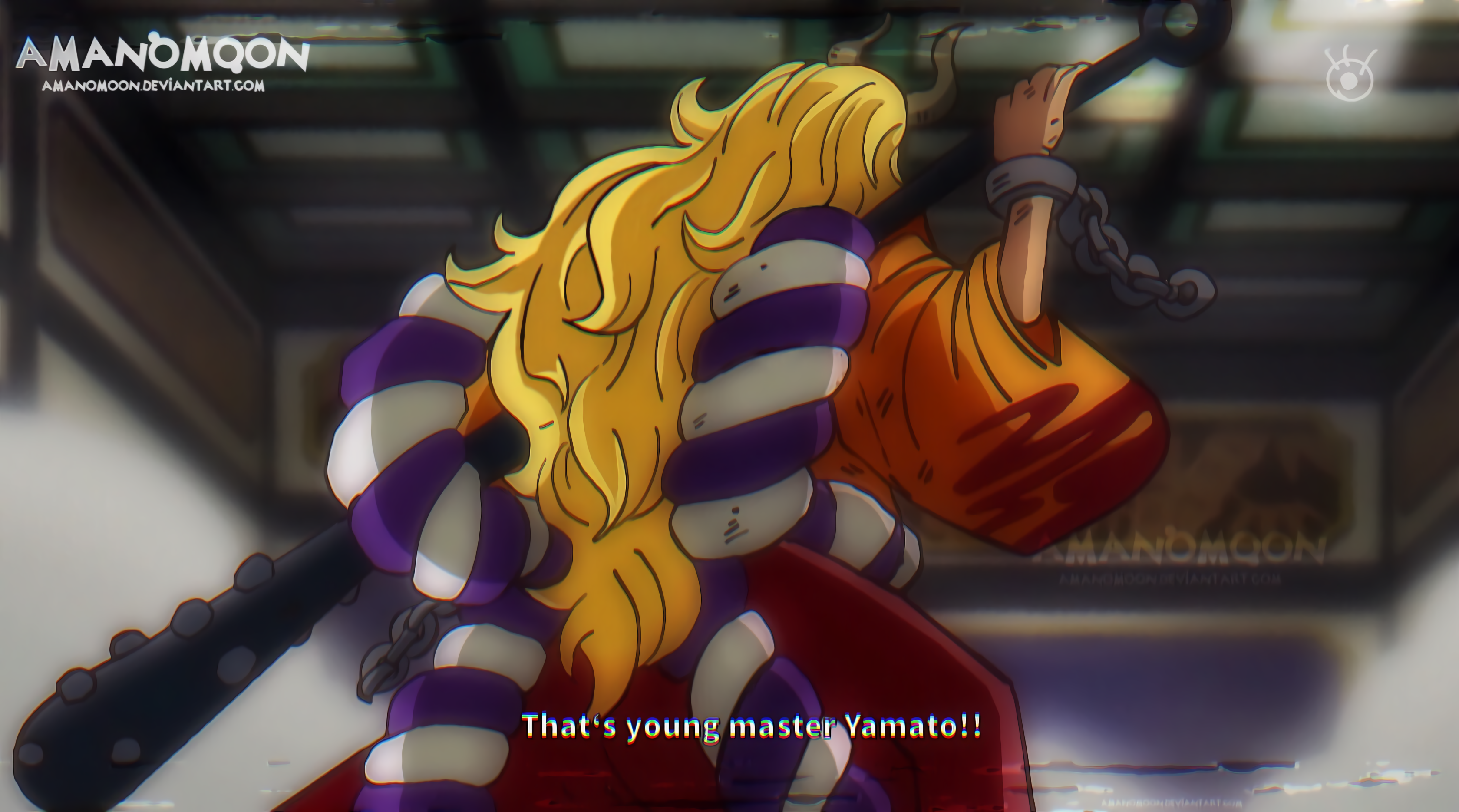 One Piece Chapter 9 Yamato Son Of Kaido By Amanomoon On Deviantart One Piece Chapter 9 Yamato Son Of Kaido By Amanomoon On Deviantart