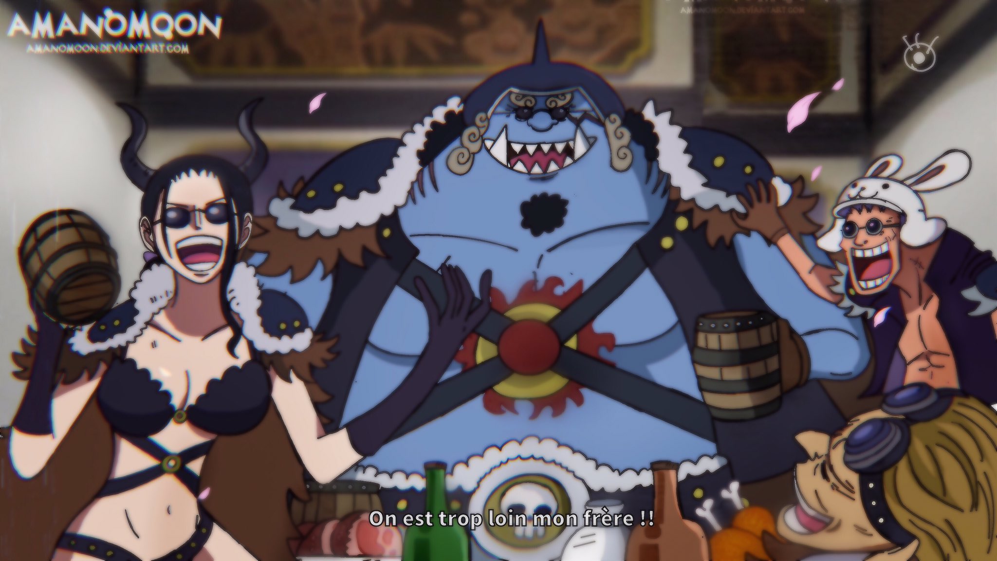 One Piece Chapter 984 Jinbei Robin Infiltration By Amanomoon On Deviantart One Piece Chapter 984 Jinbei Robin Infiltration By Amanomoon On Deviantart