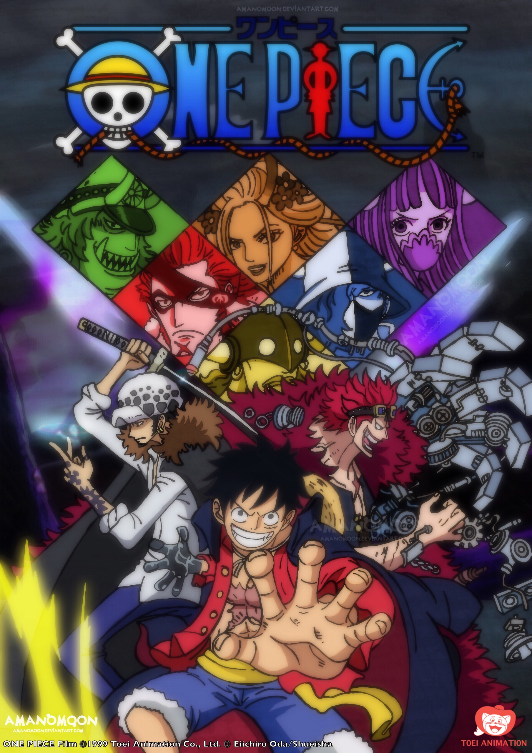 One Piece Volume Tome 97 Wano Colors Anime Style By Amanomoon On Deviantart