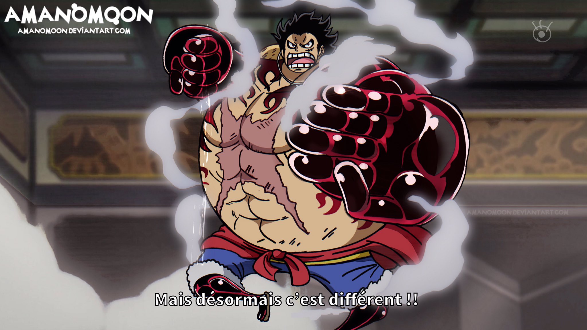 Luffy Gear 4 One Piece - Diamond Painting 