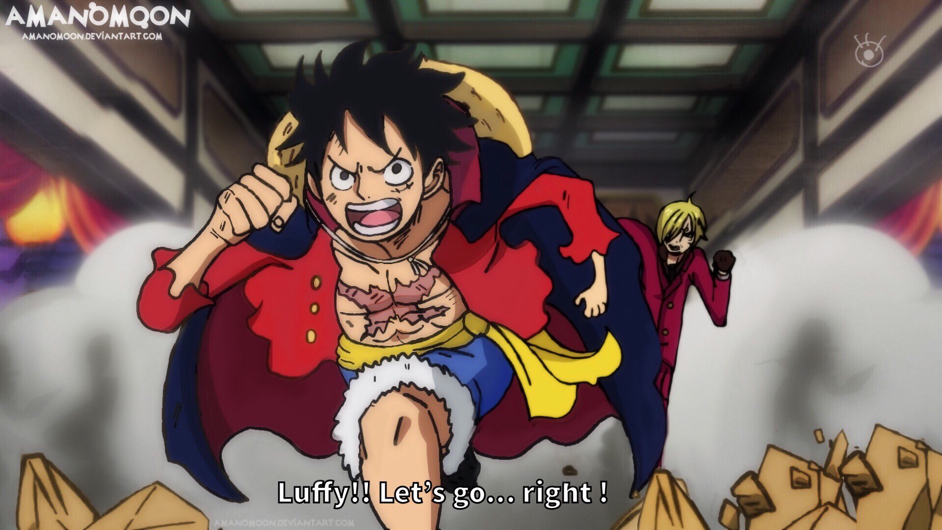One Piece Chapter 991 Luffy Sanji Onigashima Anime By Amanomoon On Deviantart One Piece Chapter 991 Luffy Sanji Onigashima Anime By Amanomoon On Deviantart