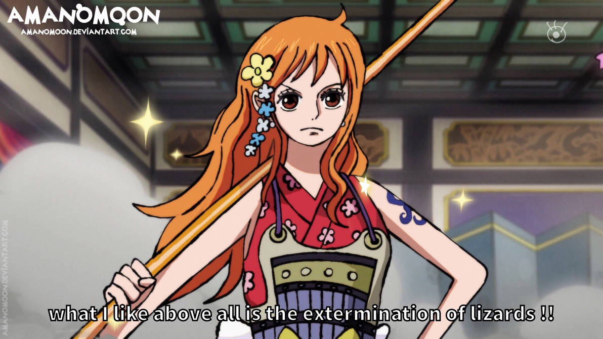 The significance of Nami's moment in Onigashima : r/OnePiece