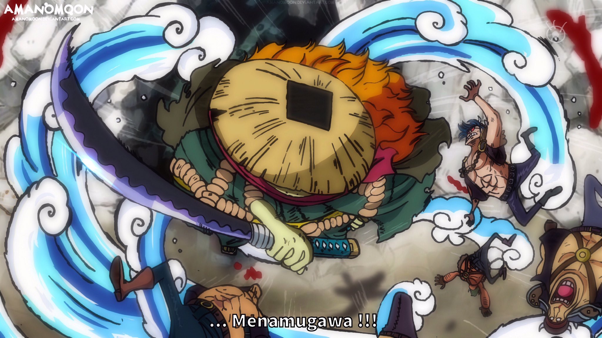 One Piece, Hyogoro (One Piece), Kawamatsu (One Piece), Kiku (One Piece) HD  wallpaper