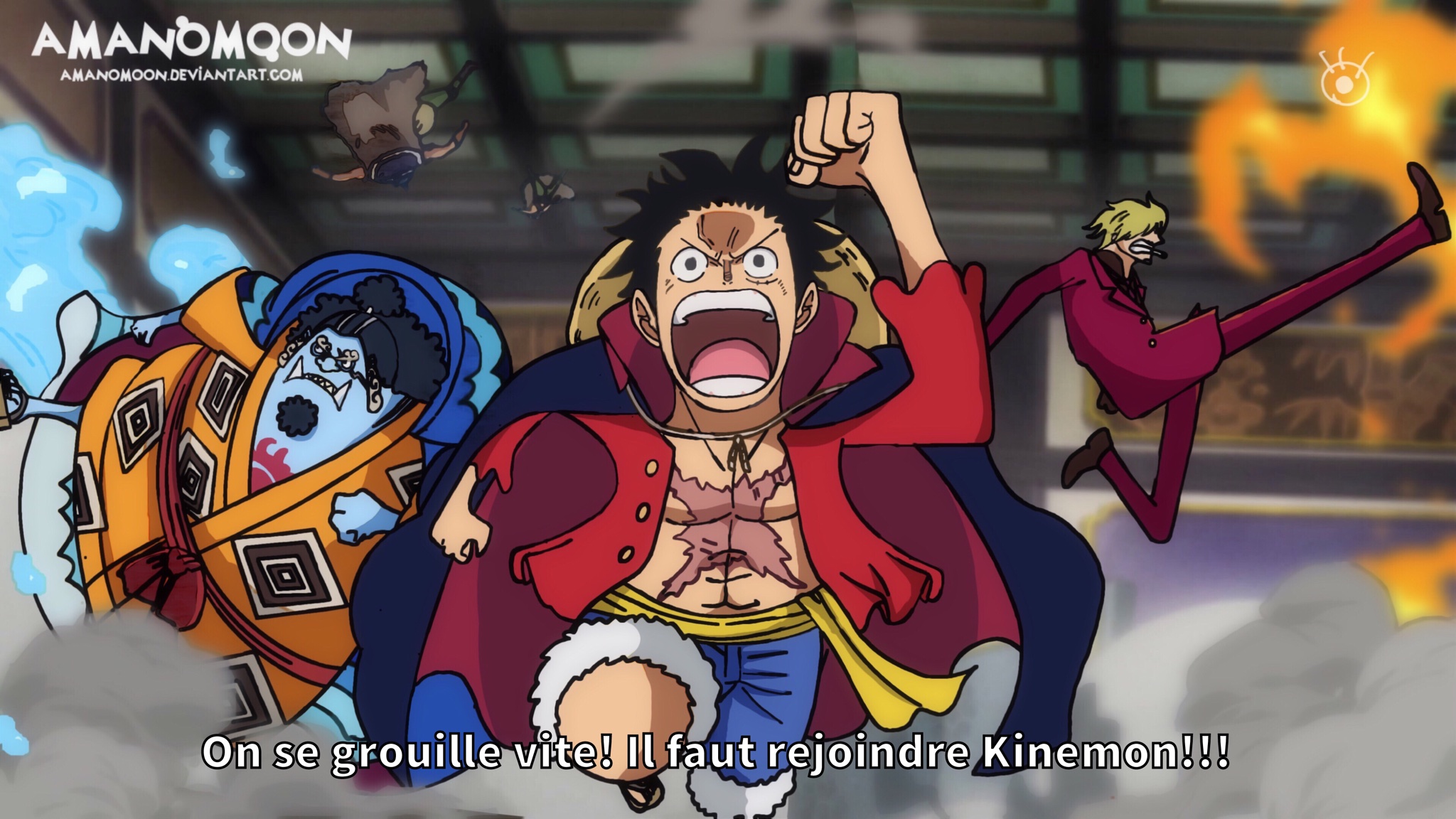 One Piece Chapter 991 Nami Onigashima Anime by Amanomoon on DeviantArt