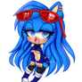 comn chibi .: Flykey the hedgehog