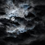 Moon and Clouds