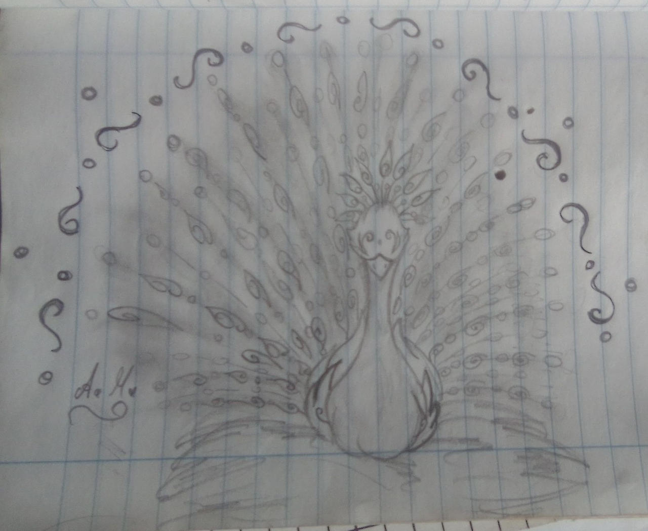 practica de dibujo a lapiz de pavo real by AngelaFoxDraw on DeviantArt practica de dibujo a lapiz de pavo real by AngelaFoxDraw on DeviantArt
