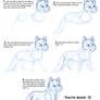How to Draw Canines: Body