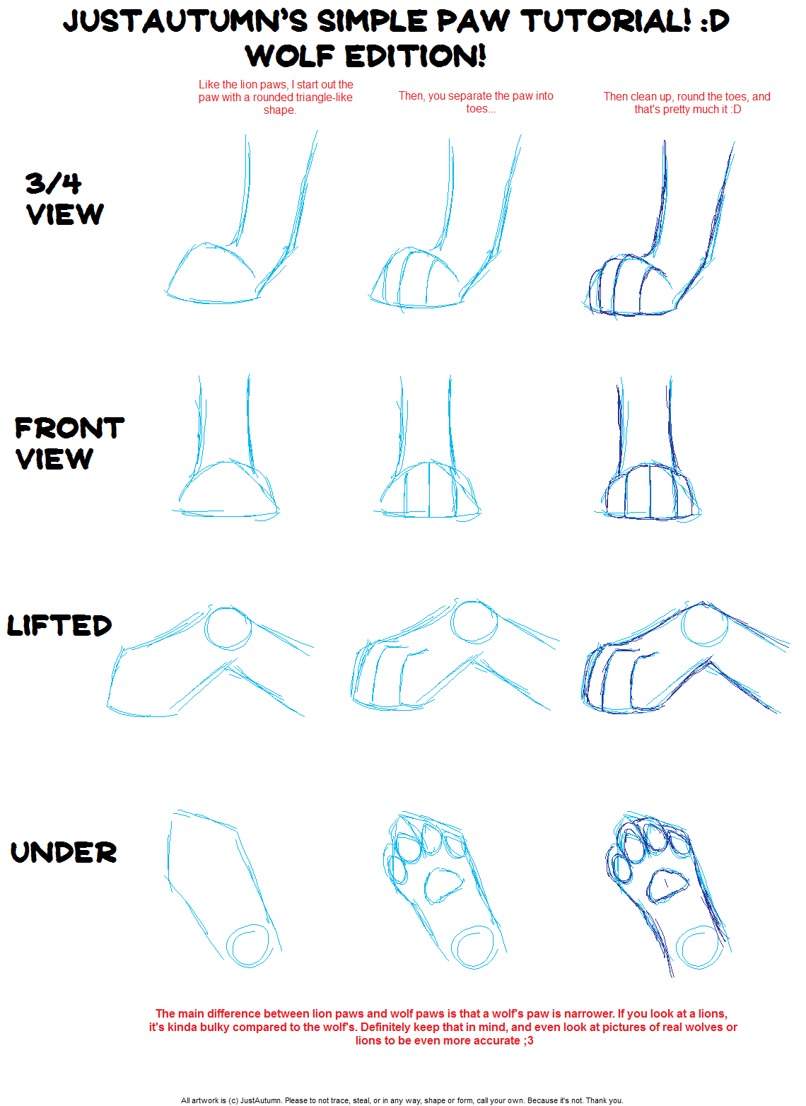 Wolf Paw Tutorial