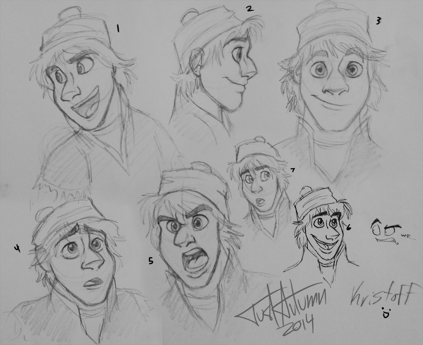 Kristoff Sketchdump