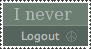 I never log out stamp by Kezel-stamps