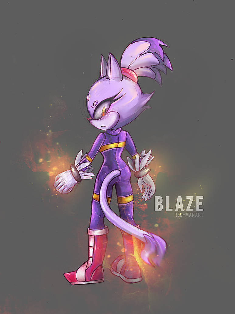 Sonic Riders Blaze Deviantart Sonic Riders - Blaze the cat by YamiMana on DeviantArt