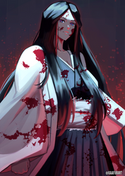 Unohana Yachiru (Blood Version)