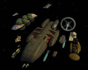 Battlestar Galactica Fleet