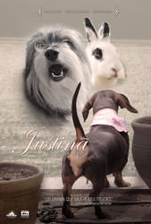 Justina, the dog in love