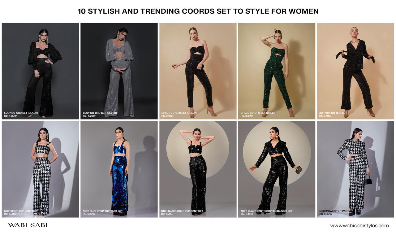 10 Stylish and Trending Coords Set to Style by wabisabifashions on ...