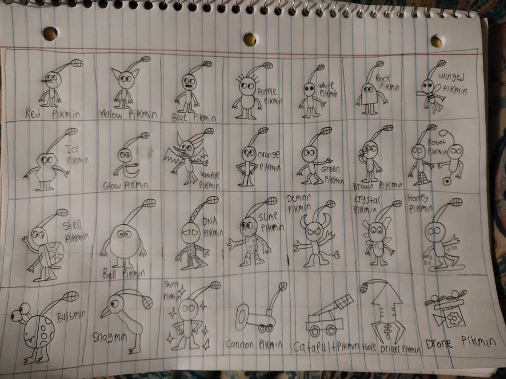 Pikmin Ideas By TheCrusadeZero On DeviantArt