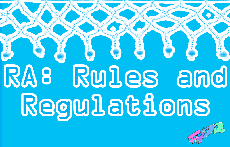 RA Rules and Regulations by kruegergraphics on DeviantArt