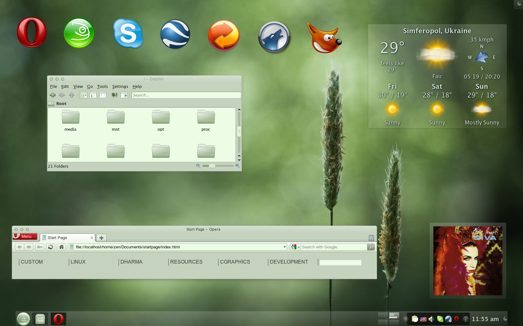 kde desktop