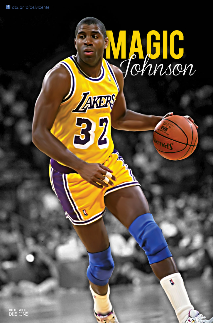 Magic Johnson Custom Magic Johnson by RafaelVicenteDesigns on DeviantArt