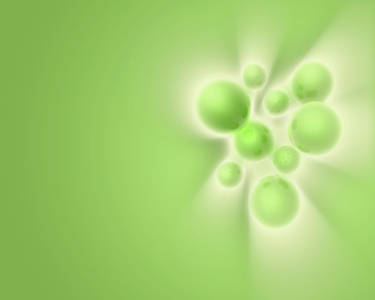 green ball