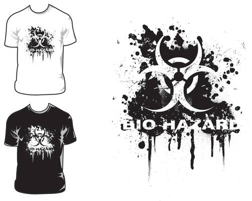 Bio Hazard t-shirt